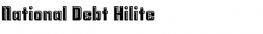 Download National Debt Hilite Font