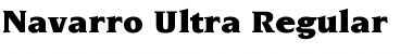 Download Navarro-Ultra Font Download Navarro-Ultra Font