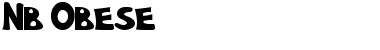 Download Nb Obese Font Download Nb Obese Font