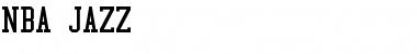 Download NBA Jazz Font Download NBA Jazz Font