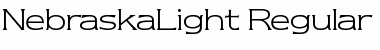 NebraskaLight Regular Font