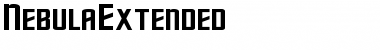 NebulaExtended Regular Font