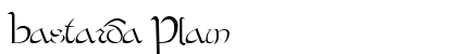 Bastarda Plain preview