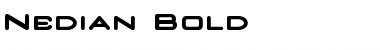 Nedian Bold Font