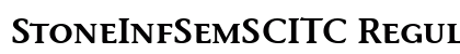 StoneInfSemSCITC Regular Preview