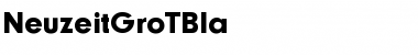 Download NeuzeitGroTBla Font Download NeuzeitGroTBla Font