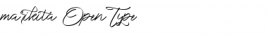 marikita Regular Font marikita Regular Font