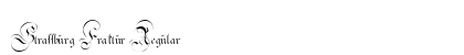 Strassburg Fraktur Regular preview