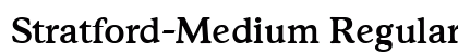 Stratford-Medium Regular preview