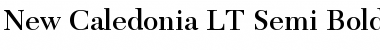 Download NewCaledonia LT SemiBold Font