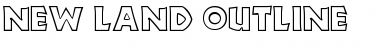 Download New Land Outline Font Download New Land Outline Font