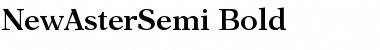 NewAsterSemi Bold Font