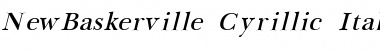 NewBaskerville Italic Font