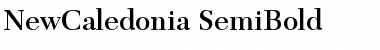 Download NewCaledonia-SemiBold Font