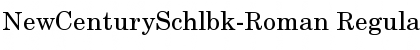 Download NewCenturySchlbk-Roman Font