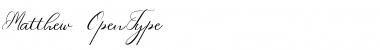 Matthew Regular Font Matthew Regular Font