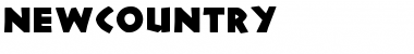 NewCountry Regular Font