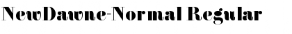 Download NewDawne-Normal Font Download NewDawne-Normal Font