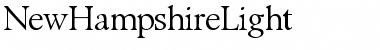 Download NewHampshireLight Font Download NewHampshireLight Font
