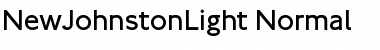 NewJohnstonLight Regular Font