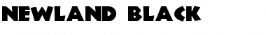Newland Black Regular Font