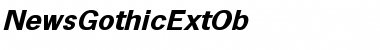 Download NewsGothicExtOb Font