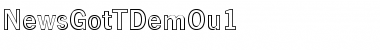 Download NewsGotTDemOu1 Font Download NewsGotTDemOu1 Font