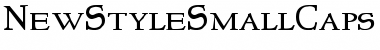 NewStyleSmallCaps Roman Font