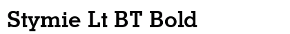 Stymie Lt BT Bold preview