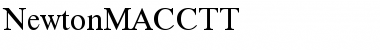 NewtonMACCTT Regular Font