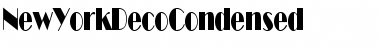 Download NewYorkDecoCondensed Font