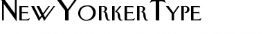 NewYorkerType Regular Font