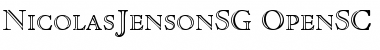 NicolasJensonSG Regular Font