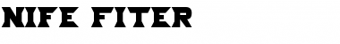 Nife Fiter Regular Font