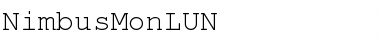 NimbusMonLUN Regular Font