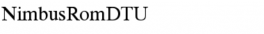 NimbusRomDTU Regular Font