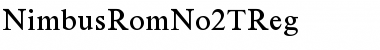 NimbusRomNo2TReg Regular Font