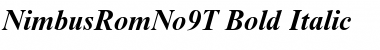 NimbusRomNo9T Bold Italic Font