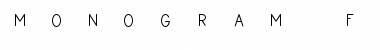 Monogram Framer Demo Font