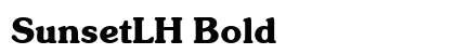 SunsetLH Bold preview