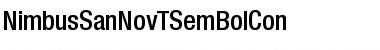 NimbusSanNovTSemBolCon Regular Font