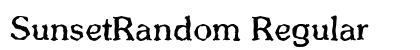 SunsetRandom Regular preview