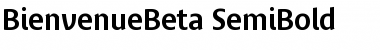 Download BienvenueBeta Font