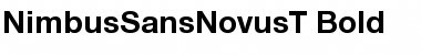 NimbusSansNovusT Bold Font