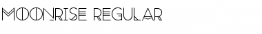 Moonrise Regular Font Moonrise Regular Font