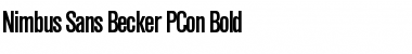 Nimbus Sans Becker PCon Bold Font
