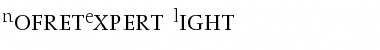 NofretExpert-Light Light Font