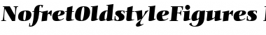 NofretOldstyleFigures BoldItalic Font