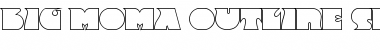 Big Moma Outline SF Regular Font