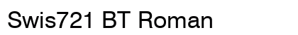 Swis721 BT Roman Preview